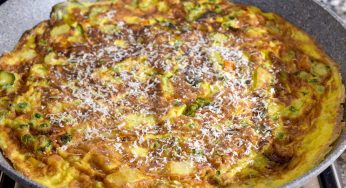 Frittata di zucchine dal cuore filante!