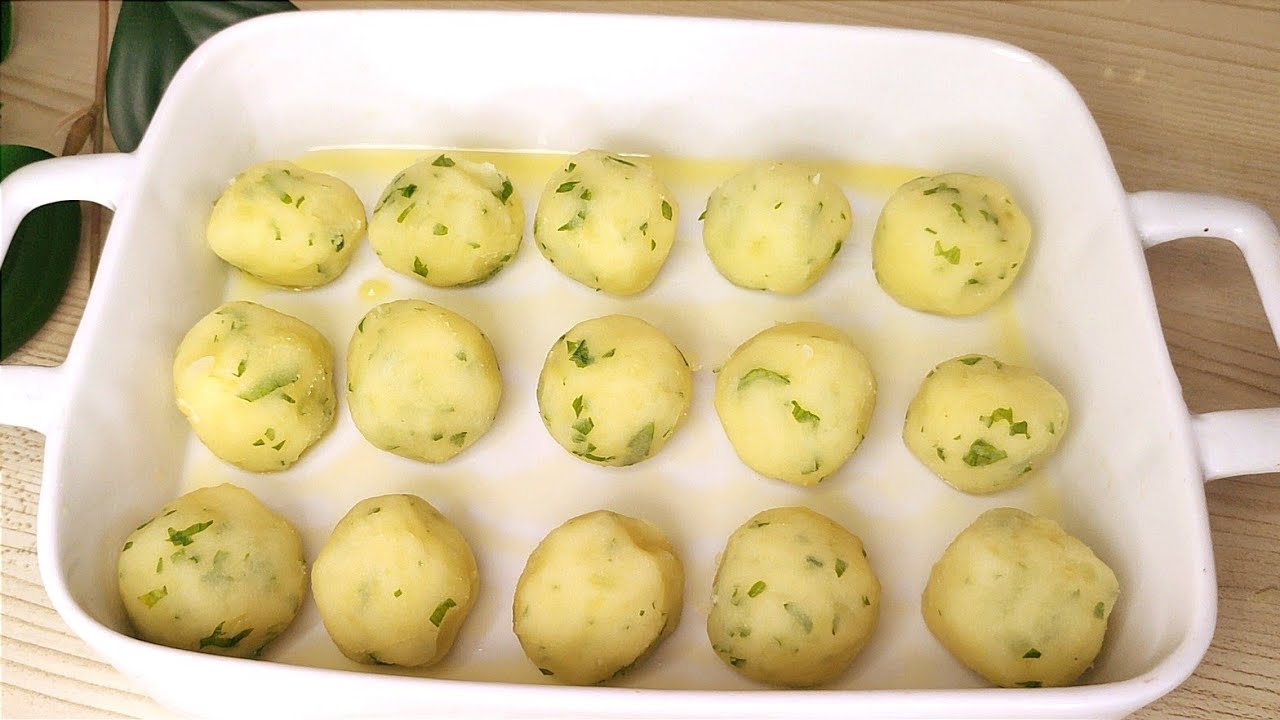 Polpette di patate: sono super saporite. Le preparo in forno. Hanno solo 30 kcal