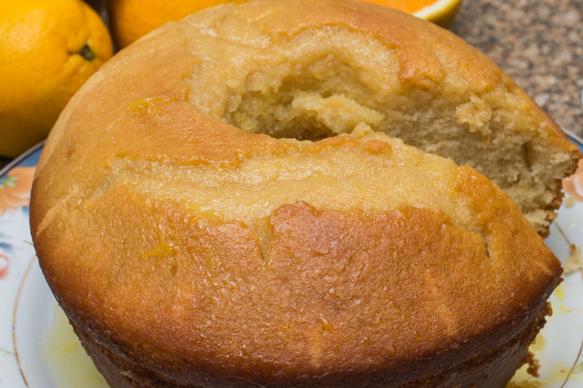 Torta all’arancia della nonna! Niente burro ed è sofficissima!