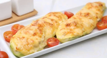 Zucchine ripiene al forno: sono senza carne! Finiranno in 1 minuto