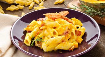 “Carbonara” ma con la zucca: la versione autunnale del famoso primo piatto