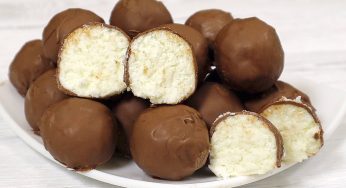 Dessert cioccolato e cocco: è senza cottura e si scioglie in bocca. Ha solo 60 kcal