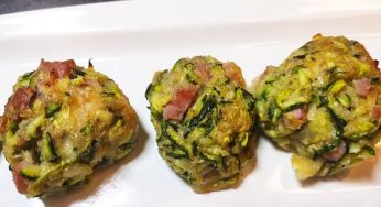 Polpette di zucchine: non usare il pangrattato! Hanno solo 36 kcal