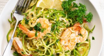 Spaghetti di zucchine con gamberi: la ricetta gustosa e super dietetica