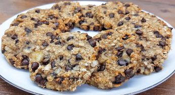 Biscotti con 3 ingredienti: niente grassi e farina! Hanno solo 50 kcal