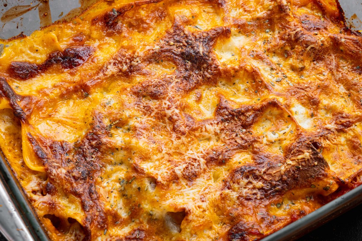 Lasagne alla zucca: non serve la besciamella. È buonissima! Ha solo 280 kcal