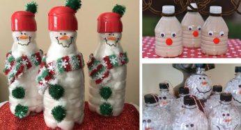 Riciclo bottiglie di plastica per Natale: lavoretti per bambini di riciclo creativo