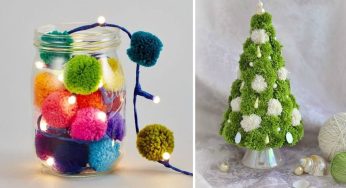 Decorazioni di Natale con i pon pon: ricicla la lana e addobbi tutta casa