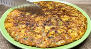 Frittata di melanzane: la preparo quando non ho tempo e piace a tutti . Ha 240 kcal