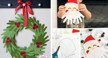 Lavoretti di Natale con le manine: tante decorazioni da fare con i bambini