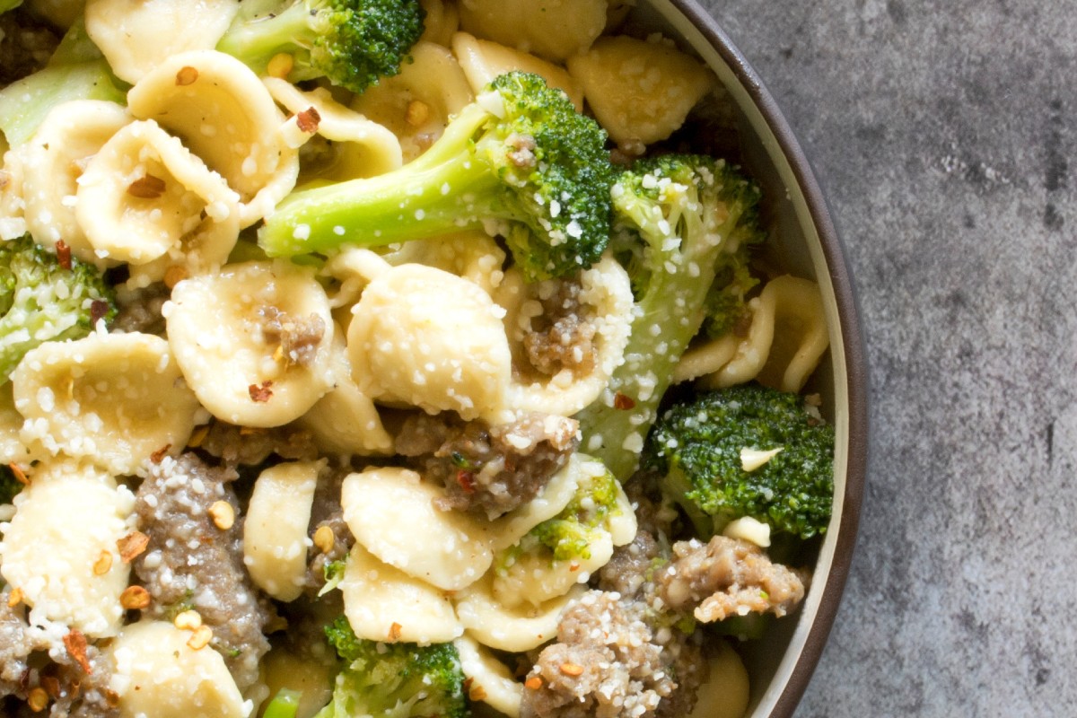 Orecchiette broccoli e salsiccia: un classico a modo mio!