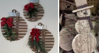 Riciclare pallet a Natale: tante decorazioni fai da te. Sono strepitose