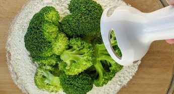 Con solo 2 ingredienti preparo un fantastico piatto: frullo farina e broccoli e il risultato è delizioso!