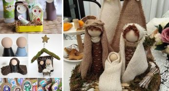 Presepe fai da te con materiali da riciclo: tanti lavoretti ottimi anche per i bambini!