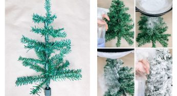 Come infoltire un albero di Natale vecchio, oppure economico!