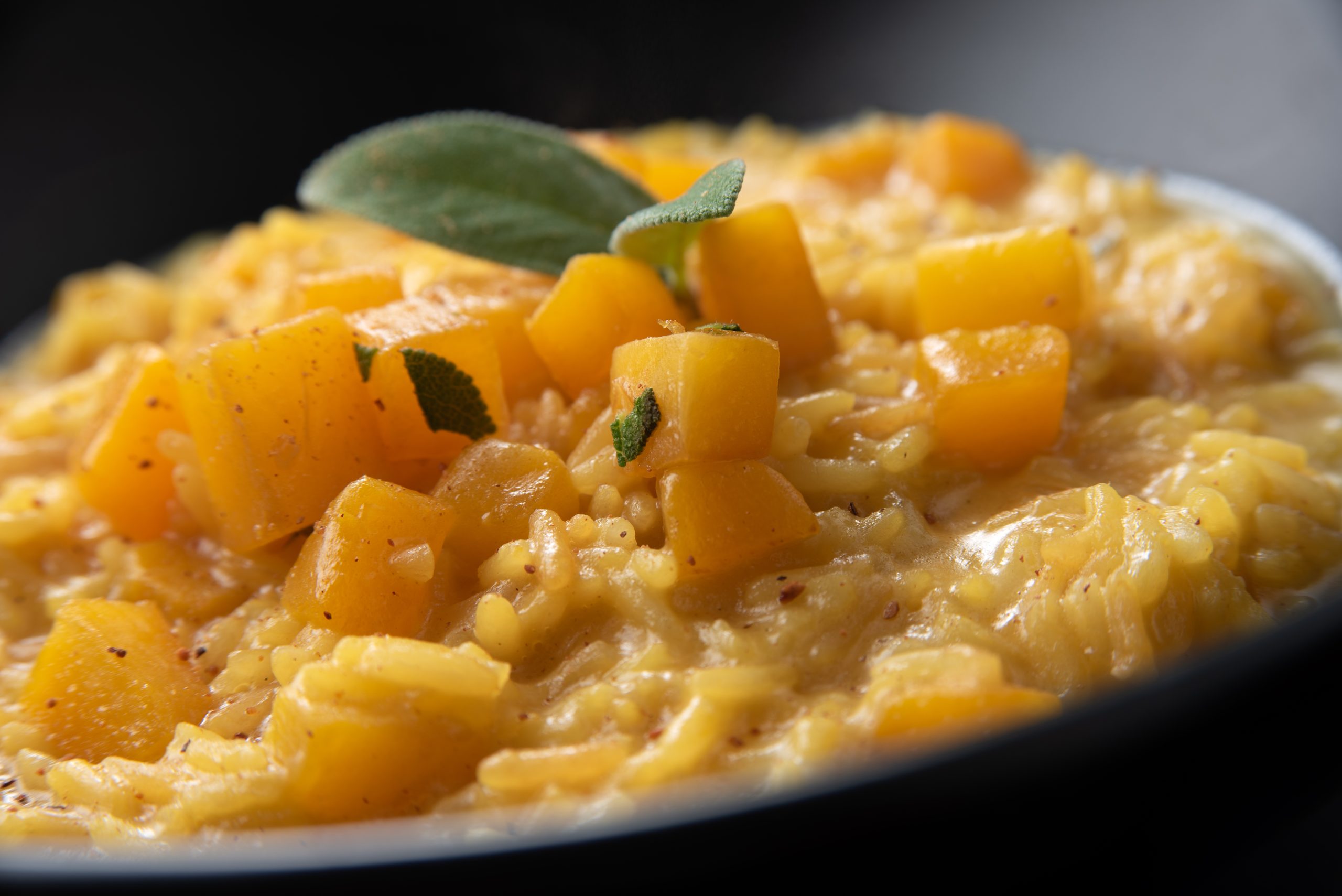 Risotto alla zucca light: senza panna ma super cremoso!