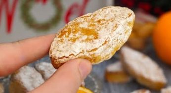 Biscotti di Natale: si sciolgono in bocca! Usa le mandorle e l’arancia