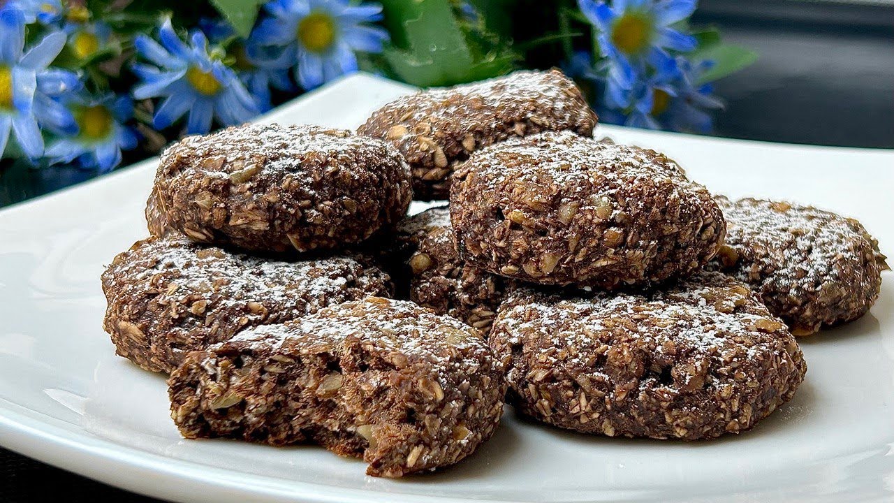 Niente farina, uova e burro. Biscotti buonissimi, raccomandati dai nutrizionisti