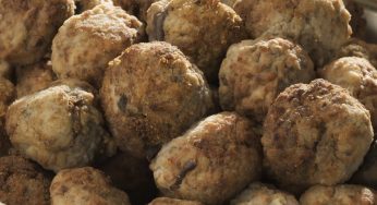 Polpette ai funghi: il ripieno è super filante. Sono pronte in 1 minuto