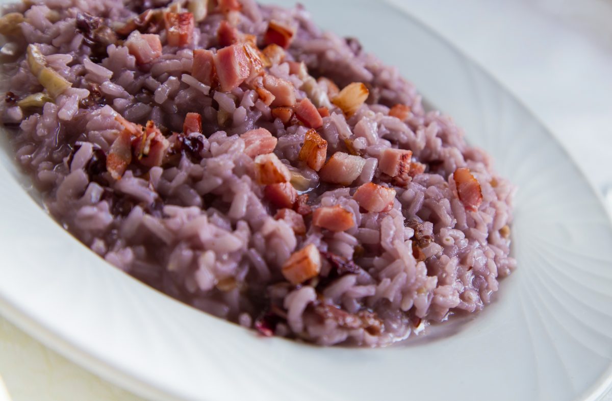 Risotto radicchio e pancetta: provalo subito! È buonissimo