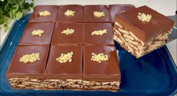 Biscocioc: la torta di biscotti e cioccolato. È la più buona di tutte! Non serve cuocerla