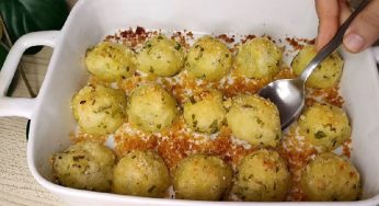 Polpettine di patate al forno: sono super saporite. Hanno solo 30 kcal