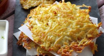 Rosti di patate senza olio: sono sfiziosi e leggerissimi. Hanno 100 kcal