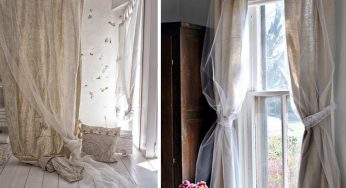 Tende shabby chic: è il dettaglio che fa la differenza!