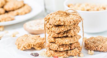 Preparo questi biscotti con mele e yogurt, non uso farina e sono favolosi! Hanno 50 kcal