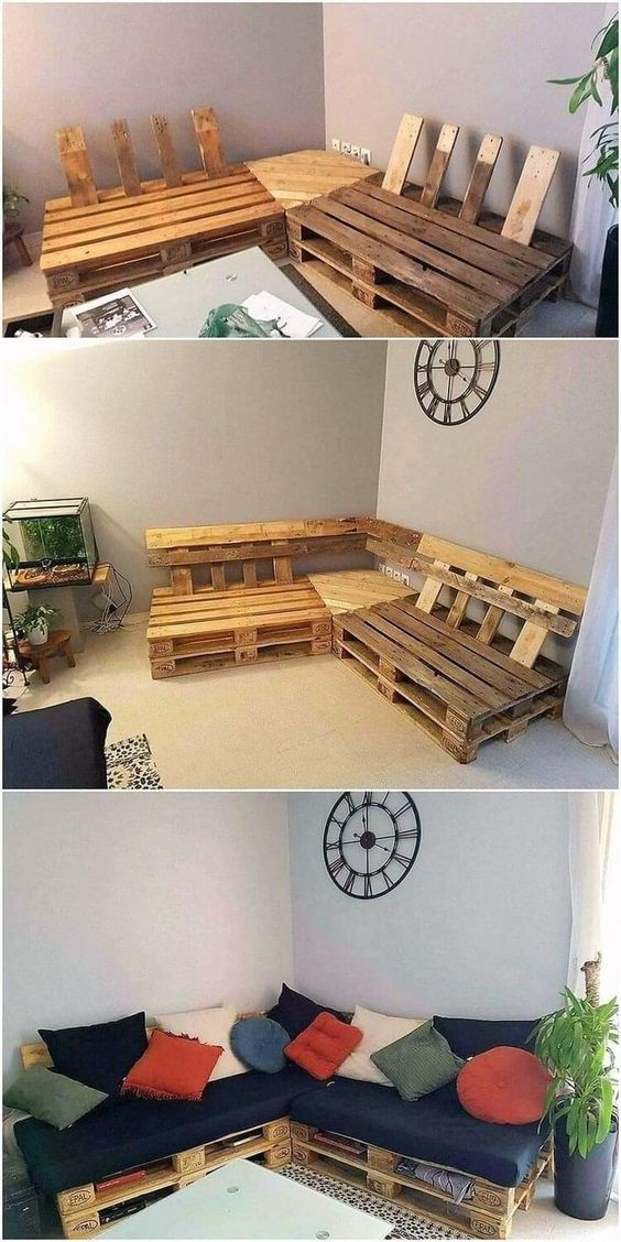 Divano fai da te: tante idee da realizzare con i pallet