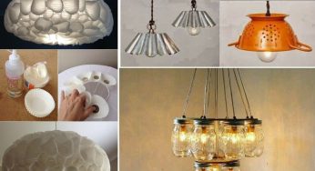 Lampadari fai da te: tantissime idee economiche e facili da realizzare!