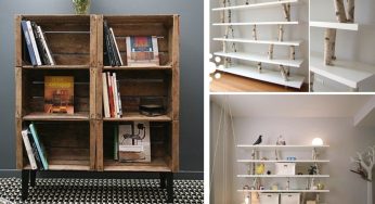 Libreria fai da te: tante idee facili e geniali da realizzare con il riciclo creativo