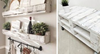 Riciclo pallet: tante idee per realizzare complementi d’arredo in stile Shabby Chic