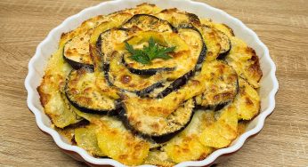 Torta di melanzane: non serve friggere nulla. La ricetta è facilissima!