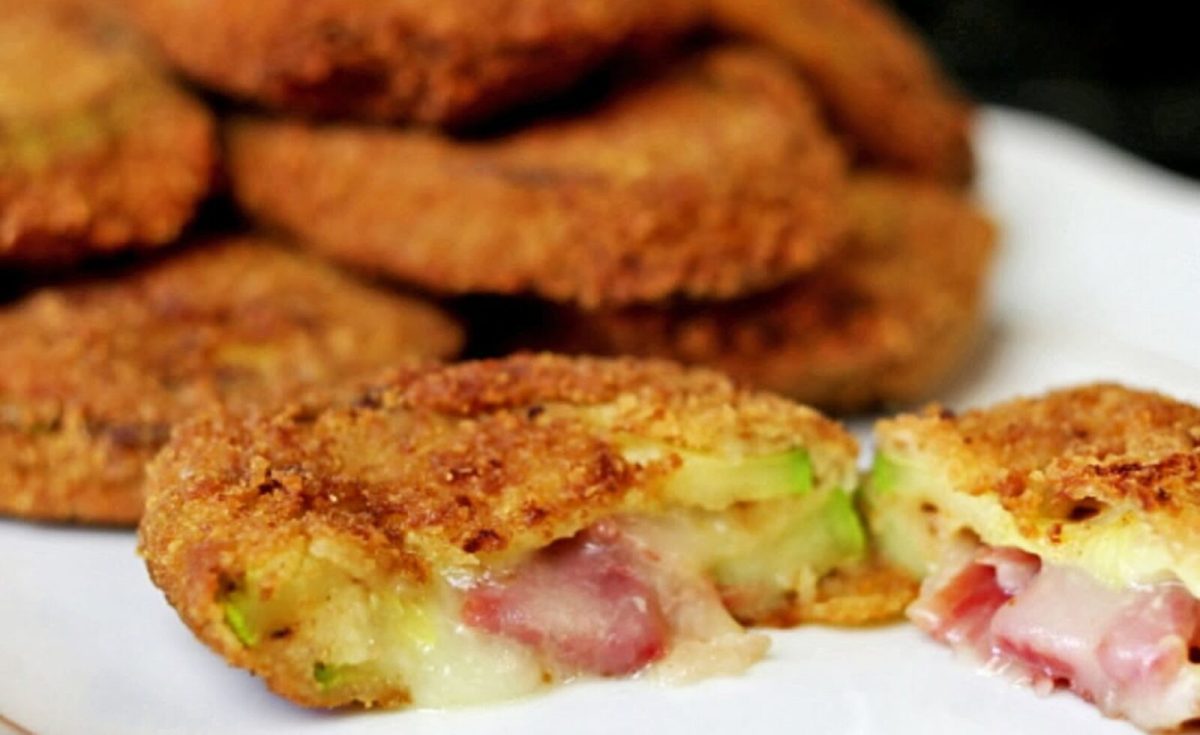 Cordon bleu di zucchine, irresistibili e con sole 170 kcal!