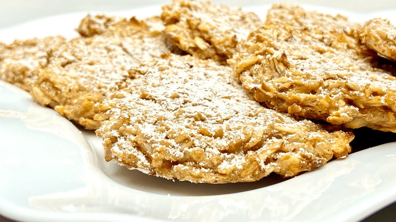 Biscotti di mele e yogurt: non uso il burro e le uova! Hanno 125 kcal