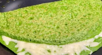 Crêpes agli spinaci: non serve farina. Sono buonissime e hanno solo 90 kcal