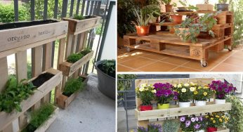 Fioriere con i pallet: idee semplici e creative!