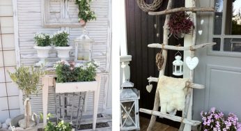 Giardino shabby chic: tante idee eleganti ed economiche