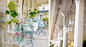 Arredare il portico in stile shabby chic: idee fantastiche da cui farti ispirare