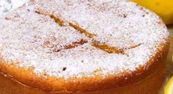 Torta all’acqua: non servono uova ne latte. La ricetta giusta quando il frigo è vuoto!