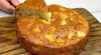 Torta di mele umida: con pochi ingredienti, golosa e facilissima!