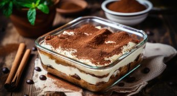 Tiramisù alla ricotta light: senza uova e senza zucchero!