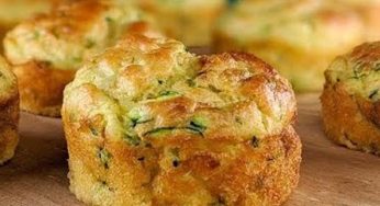 Muffin di zucchine e formaggio: sono deliziosi, facili e veloci!