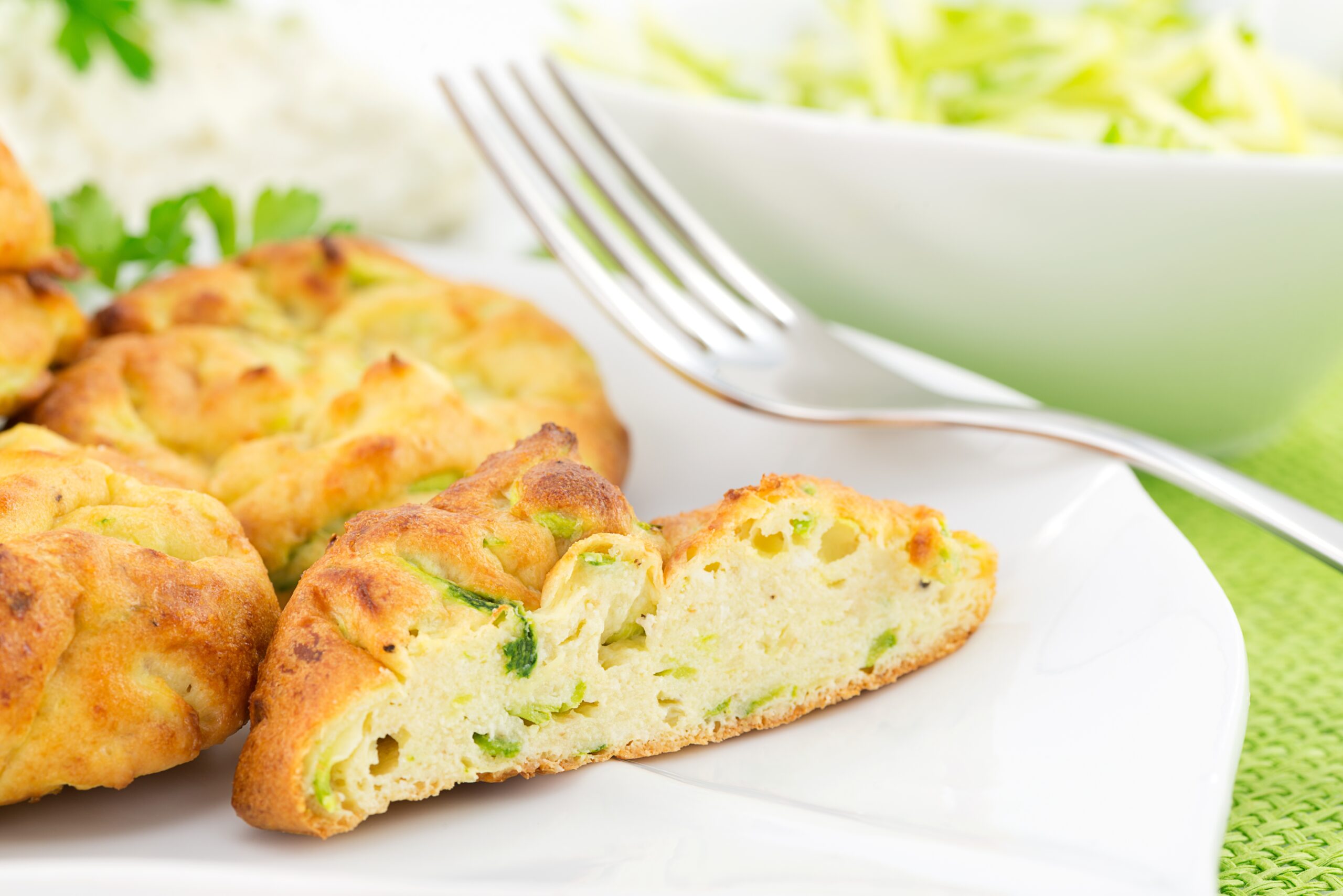 Le frittelle di zucchine e ricotta