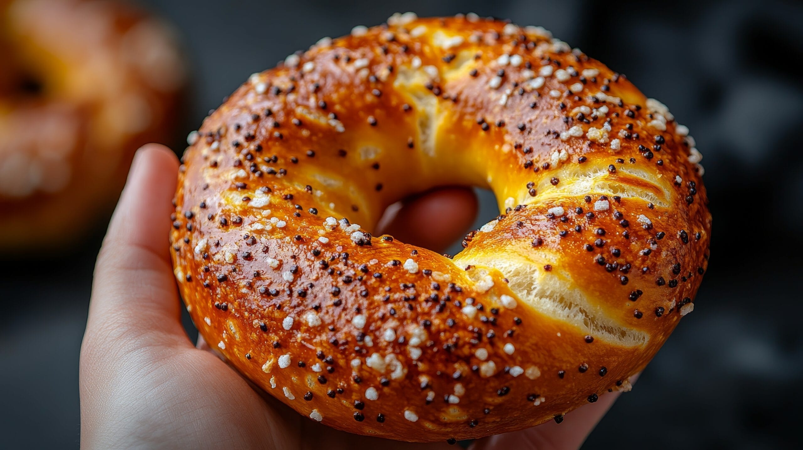 Bagel al sesamo