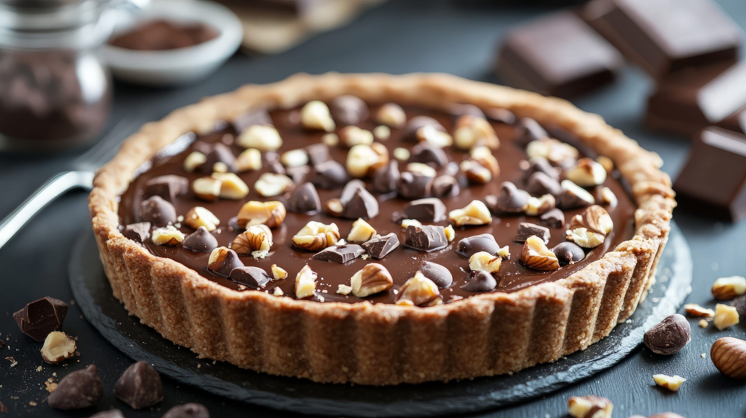 Crostata Cioccolato e Nocciole