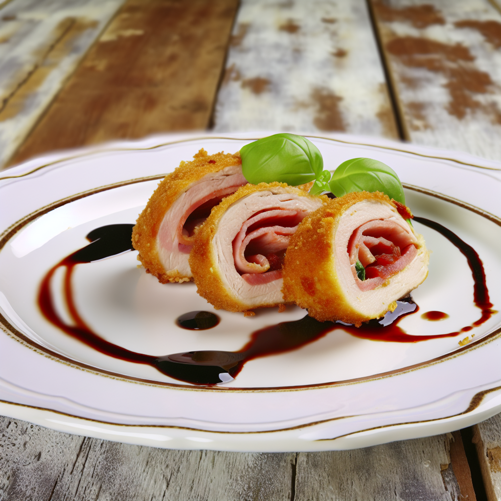 Involtini di cotoletta ripieni senza glutine