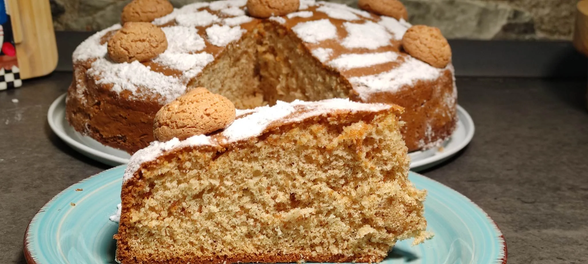 Torta agli amaretti: soffice, profumata e irresistibile!