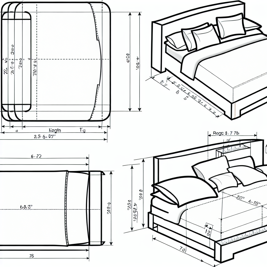 Dimensioni ideali per un letto matrimoniale: l’importanza della differenza